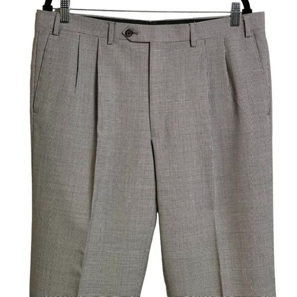 Lauren Ralph Lauren Mens Dress Pants Trousers Size 36x32 Wool Blend - Picture 5 of 14